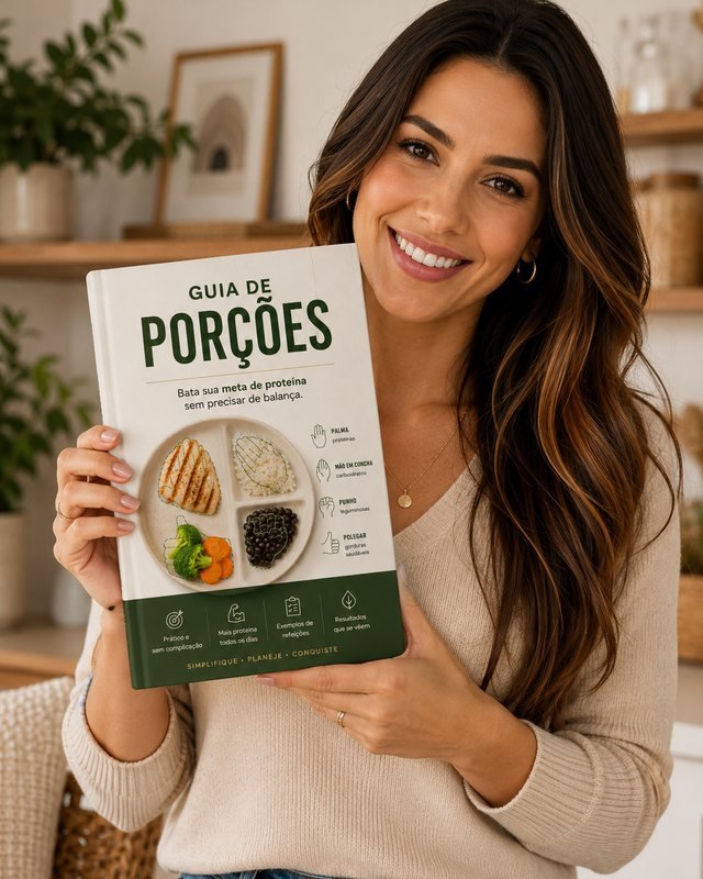 Capa do ebook bônus Guia de Porções